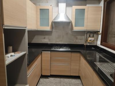 Kitchen Image of 1980 Sq.ft 3 BHK Builder Floor for rent in Sarvapriya Vihar New Delhi for Rs. 110000