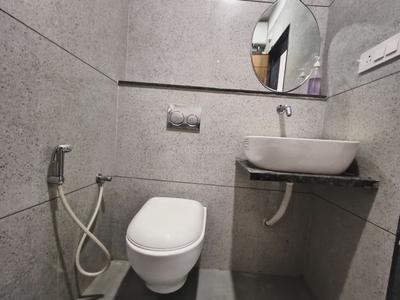 Bathroom Image of 1550 Sq.ft 3 BHK Apartment / Flat for rent in Dhruv Abhishek Aura, Sama Savli Vadodara for Rs. 22000