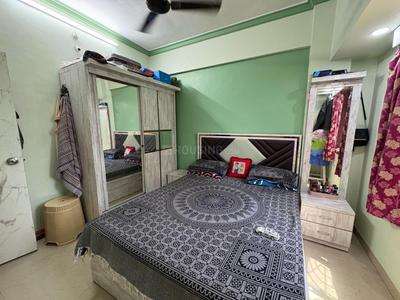 Bedroom Image of 600 Sq.ft 1 BHK Apartment / Flat for rent in Shree Shanti Niketan, Kharghar Navi Mumbai for Rs. 32000