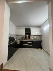 Kitchen Image of 1250 Sq.ft 3 BHK Builder Floor for rent in Saket New Delhi for Rs. 28000
