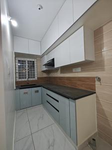 Kitchen Image of 700 Sq.ft 1 BHK Apartment / Flat for rent in C V Raman Nagar Bengaluru for Rs. 23000