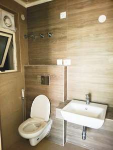 Bathroom Image of 1020 Sq.ft 3 BHK Apartment / Flat for rent in Merlin The One, Sarada Pally Kolkata for Rs. 55000