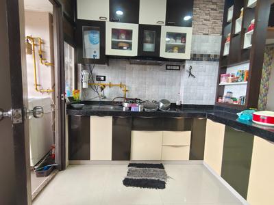 Kitchen Image of 650 Sq.ft 2 BHK Apartment / Flat for sale in Amraiwadi Ahmedabad for Rs. 4635000