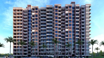 Image of 725 Sq.ft 1 BHK Apartment / Flat for sale in Iskcon Residency Phase II Type B, Ambernath East, Ambernath for Rs. 2800000