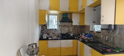 Kitchen Image of 2625 Sq.ft 3 BHK Apartment / Flat for rent in Aparna Sarovar Grande, Gopanapalli Hyderabad for Rs. 60000