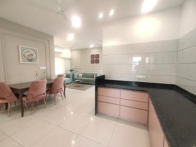 Kitchen Image of 1050 Sq.ft 3 BHK Apartment / Flat for sale in Courtyard 126, Sevasi Vadodara for Rs. 4400000