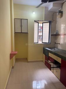 Kitchen Image of 525 Sq.ft 1 BHK Apartment / Flat for rent in Virat Tower, Kalwa Thane for Rs. 25000