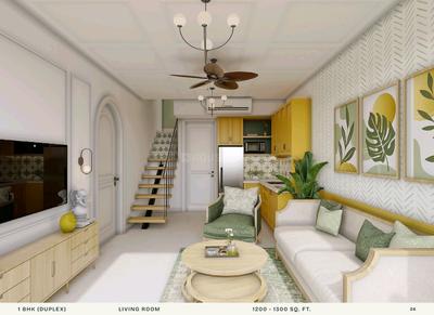Hall Image of 1082 Sq.ft 1 BHK Apartment / Flat for sale in Siolim Goa for Rs. 13500000