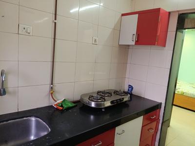 Kitchen Image of 650 Sq.ft 2 BHK Apartment / Flat for sale in Thane West Thane for Rs. 13000000