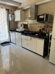 Kitchen Image of 1750 Sq.ft 3 BHK Apartment / Flat for rent in The Springs, Kalamboli Navi Mumbai for Rs. 75000