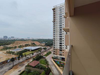 Balcony Image of 1200 Sq.ft 2 BHK Apartment / Flat for rent in BSCPL Bollineni Bion, Kondapur Hyderabad for Rs. 56000