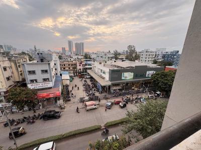 Balcony Image of 550 Sq.ft 1 BHK Apartment / Flat for rent in Wakad Pune for Rs. 15500