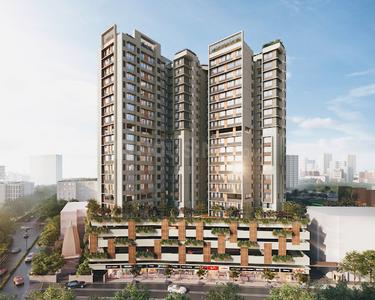 Image of 1300 Sq.ft 2 BHK Apartment / Flat for sale in Dotom Isle Phase 1, Malad West, Mumbai for Rs. 14000000