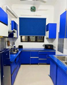 Kitchen Image of 1200 Sq.ft 3 BHK Builder Floor for rent in Aman Vihar Dehradun for Rs. 29000
