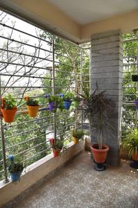Balcony Image of 3060 Sq.ft 4 BHK Apartment / Flat for rent in Banashankari Bengaluru for Rs. 65000