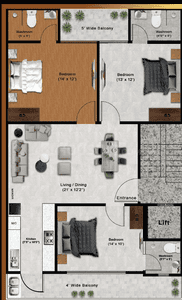 Image of 1503 Sq.ft 3 BHK Builder Floor for sale in BLF Nature Valley, Sector 35, Sohna for Rs. 17500000