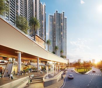 Image of 725 Sq.ft 2 BHK Apartment / Flat for sale in Sunteck Crescent Park 2, Kalyan West, Kalyan for Rs. 5896589