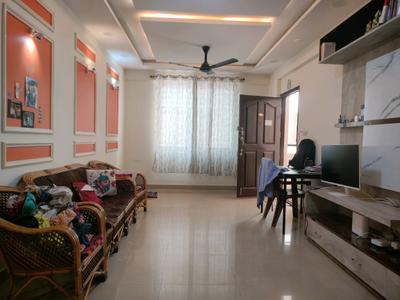 Living Room Image of 1200 Sq.ft 2 BHK Apartment / Flat for rent in Marathahalli Bengaluru for Rs. 46000