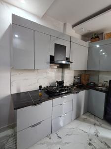 Kitchen Image of 900 Sq.ft 2 BHK Builder Floor for rent in Tilak Nagar New Delhi for Rs. 38000