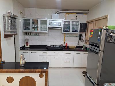 Kitchen Image of 2000 Sq.ft 3 BHK Apartment / Flat for sale in Shreedhar Hills, Motera Ahmedabad for Rs. 9300000
