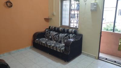 Bedroom Image of 350 Sq.ft 1 RK Apartment / Flat for rent in Kharadi Pune for Rs. 13000