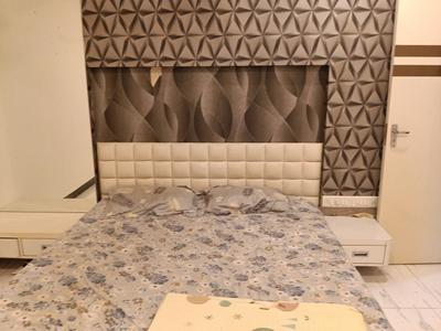 Bedroom Image of 680 Sq.ft 1.5 BHK Apartment / Flat for rent in Shyam Gokul Garden, Kandivali East Mumbai for Rs. 46000