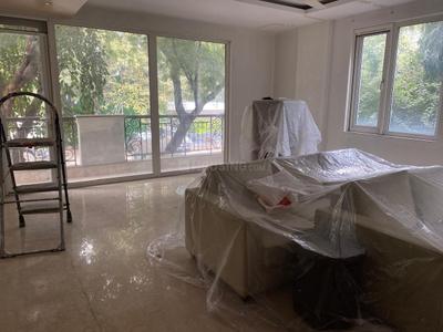 Hall Image of 2500 Sq.ft 4 BHK Builder Floor for rent in Shanti Niketan New Delhi for Rs. 450000