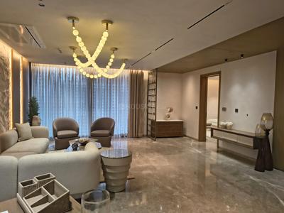 Living Room Image of 1847 Sq.ft 3 BHK Apartment / Flat for sale in Auro The Regent Phase 2, Kondapur Hyderabad for Rs. 17500000