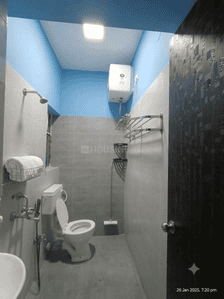 Bathroom Image of 936 Sq.ft 3 BHK Apartment / Flat for sale in Vishnu Happy Homes V, Narendrapur Kolkata for Rs. 7000000