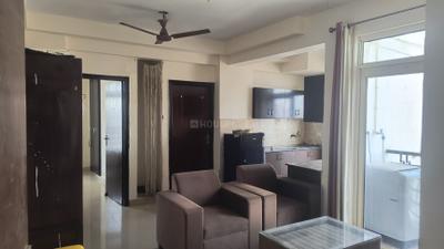 Living Room Image of 949 Sq.ft 2 BHK Apartment / Flat for rent in Gardenia Glory, Sector 46 Noida for Rs. 38000