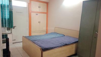 Bedroom Image of 1250 Sq.ft 3 BHK Builder Floor for rent in Sector 14 Gurgaon for Rs. 50000