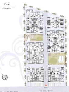 Image of 593 Sq.ft 2 BHK Apartment / Flat for sale in Shanti Pushkar Hill, GIDC Vatwa, Ahmedabad for Rs. 5500000