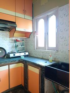 Kitchen Image of 730 Sq.ft 2 BHK Apartment / Flat for rent in Naktala Kolkata for Rs. 18000