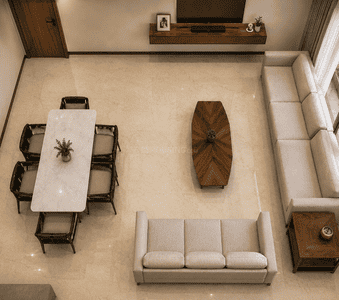 Living Room Image of 1350 Sq.ft 4 BHK Apartment / Flat for sale in Sarvodaya Enclave New Delhi for Rs. 19600050