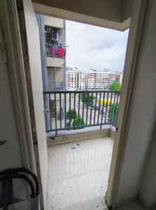 Balcony Image of 1600 Sq.ft 3 BHK Apartment / Flat for rent in Nava Vadaj Ahmedabad for Rs. 21000