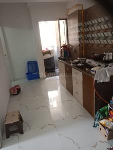 Kitchen Image of 850 Sq.ft 2 BHK Apartment / Flat for rent in Saffron Binory Residency, Jodhpur Ahmedabad for Rs. 18000