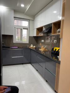 Kitchen Image of 1924 Sq.ft 3 BHK Apartment / Flat for sale in KST Whispering Heights, Sector 88 Faridabad for Rs. 12000000