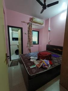 Bedroom Image of 580 Sq.ft 1 BHK Apartment / Flat for rent in  Shakuntal CHS, Kopar Khairane Navi Mumbai for Rs. 32000