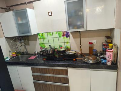 Kitchen Image of 1200 Sq.ft 2.5 BHK Apartment / Flat for sale in The Solitaire, Kolshet Thane for Rs. 17500000