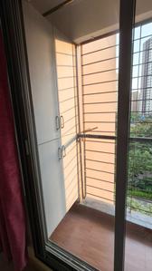 Balcony Image of 550 Sq.ft 1 BHK Apartment / Flat for sale in Runwal Eirene, Thane West Thane for Rs. 8700000
