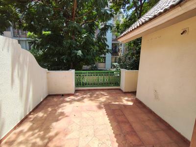 Balcony Image of 3000 Sq.ft 4 BHK Villa for rent in NG Ashwaraj Bungalows, Prahlad Nagar Ahmedabad for Rs. 50000