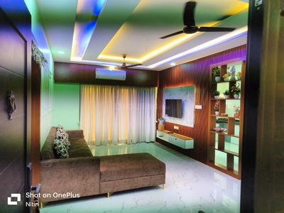 Hall Image of 1900 Sq.ft 3 BHK Apartment / Flat for rent in Ekveera Devansh Residency, Narendra Nagar Nagpur for Rs. 45000