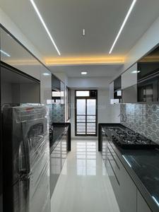 Kitchen Image of 642 Sq.ft 1 BHK Apartment / Flat for sale in Sanghvi S3 Ecocity Woods, Mira Road East Mira Bhayandar for Rs. 8500000