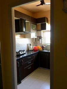 Kitchen Image of 870 Sq.ft 2 BHK Apartment / Flat for rent in Siddha Pines Apartments, Rajarhat Kolkata for Rs. 28000
