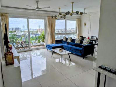Hall Image of 1351 Sq.ft 3 BHK Apartment / Flat for rent in Godrej Air, Hoodi Bengaluru for Rs. 110000