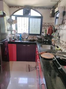 Kitchen Image of 698 Sq.ft 1 BHK Apartment / Flat for sale in Shini Homes, Nerul Navi Mumbai for Rs. 14000000