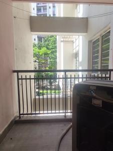 Balcony Image of 664 Sq.ft 2 BHK Apartment / Flat for rent in Eternis, Madhyamgram Kolkata for Rs. 25000