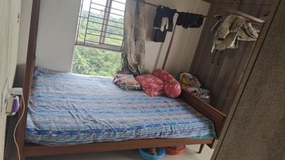 Bedroom Image of 1180 Sq.ft 3 BHK Apartment / Flat for rent in Atri Green Valley, Narendrapur Kolkata for Rs. 22000