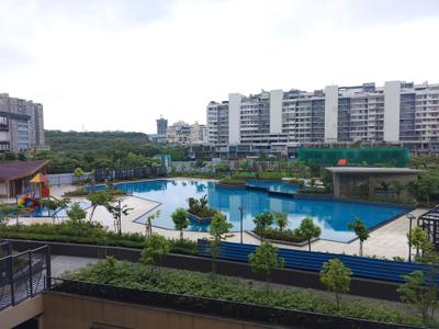 Bedroom Three Image of 1400 Sq.ft 3 BHK Apartment / Flat for sale in Kumar Palmspring Towers A6 A7 And B3, Undri Pune for Rs. 12000000