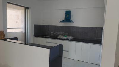 Kitchen Image of 1040 Sq.ft 2 BHK Apartment / Flat for rent in Wellington at Pride World City, Charholi Budruk Pune for Rs. 26000